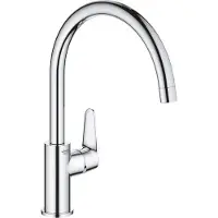 GROHE Start Curve Køkkenarmatur, C-tud, Krom