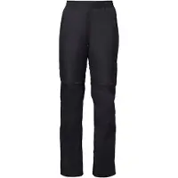Vaude Drop Pants II, regnbukser, dame sort