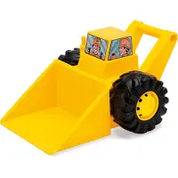 Dantoy Bulldozer - 30x23 cm - Gul - - OneSize - Bil