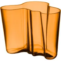Iittala Alvar Aalto vase kobber 160 mm