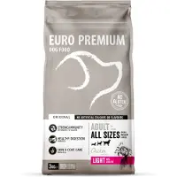 Euro Premium Adult Light w/Chicken & Rice hundefoder
