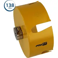 ProfiTech ProFit Multi Purpose HM hulsav med adapter, 138 mm