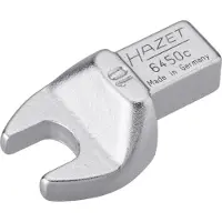 Hazet 6450C-10, Enkelt element, Skruenøgle endebeslag, Krom, 10 mm, 24,5 mm, 38 mm