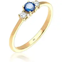 Elli Ring safir / guld