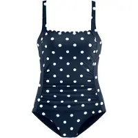 LASCANA Badedragt navy / hvid