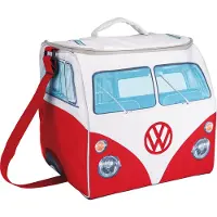 Vw-collect Køletaske, VW T1 bus rød 30 liter