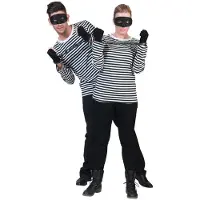 Espa Sort og hvid stribet t-shirt