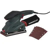 Powerplus Slibemaskine 250w 5 Stykker