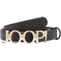 JOOP! Bælte guld / sort