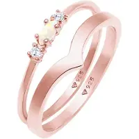 Elli Ring rosa guld