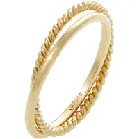Elli Ring 'Twisted' guld
