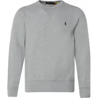 Ralph Lauren Polo Ralph Laurentil mænd. 710766772004 RL grå fleece-sweatshirt (L), Casual, Bomuld