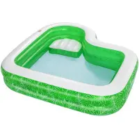 Bestway 54336, 282 L, Oppustelig pool, Voksen & barn, Grøn, Hvid, 4,38 kg