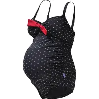 Petit Amour Badedragt 'Antonie' rød / sort / hvid