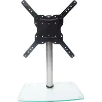 Sinox beslag Sinox StandView SWB7150 - Stativ - for LCD display - aluminium - sølv - skærmstørrelse: 26-55 - skrivebordsstander
