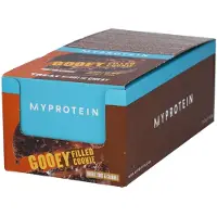 Myprotein Baked Protein Cookie - 12 x 75g - Double Chocolate and Caramel (Gooey Filled)