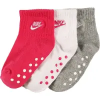 Nike Strømper - 3-pak - Non-Slip - Pink/Hvid/Grå - - 15 - Strømper