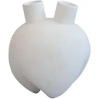 101 Copenhagen Sumo vase Horns Ø24 cm Bone white