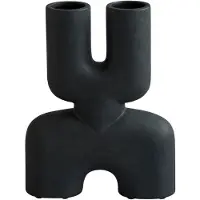 101 Copenhagen Cobra Double Mini vase 22x28 cm Sort
