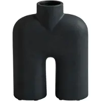 101 Copenhagen Cobra Tall Mini vase 18x23 cm Sort