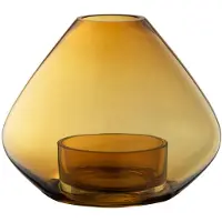 AYTM Uno lanterne/vase 12 cm Amber