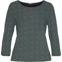 LASCANA Bluse grøn / sort