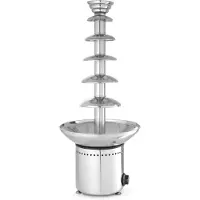 Hendi Šokoladinis fondiu fontanas 6 lygių, plieno, 300 W - 274163