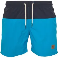Urban Classics Badeshorts himmelblå / mørkeblå
