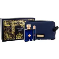 Versace Pour Homme Dylan Blue Gavesæt 100ml EDT + 10ml EDT + Toilettaske