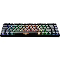 Deltaco GAMING DK440R Wireless Keyboard (DE) - Gaming Tastatur - Tysk - Sort