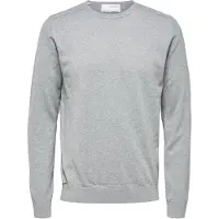 Selected Pullover 'SLHBerg' grå