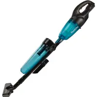 Makita DCL180SFCB Akumuliatorinis dulkių siurblys, 18V, 1x3.0Ah, DC18SD, juodos spalvos, komplekte cikloninis priedas.