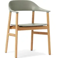 Normann Copenhagen Herit karmstol eg Dust Green