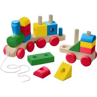 Melissa & Doug Melissa wooden jumbo pulling train 40544