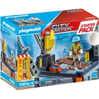 Playmobil Startpakke Til Byggeri Med Kran