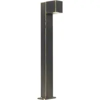QAZQA Industriel stående udendørslampe antik guld 65 cm IP44 - Baleno