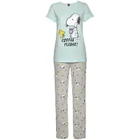 Peanuts Pyjamas gul / grå / mint / hvid