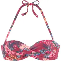s.Oliver Bikinioverdel blå / mørkegrøn / pink