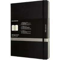 Moleskine Notes PRO Project Planner XL 19x25 cm hårdt omslag sort