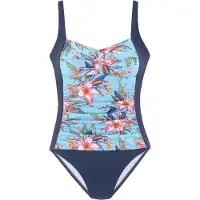 LASCANA Badedragt navy / blandingsfarvet