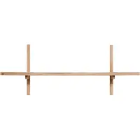 Andersen A Light Shelf væghylde 90x21x35 cm Oak