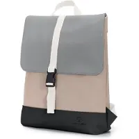 Johnny Urban Rygsæk 'Ruby' beige / sølvgrå / sort / hvid