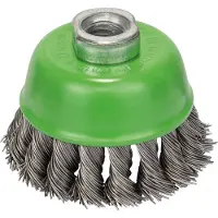 Bosch Heavy Inox 75x0.5x125 Mm M14 Kopbørste Med Snoet Tråd