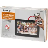 Denver FRAMEO PFF-1021BLACK - Digital fotoramme - 16 GB - 10.1 - 1280 x 800 - sort