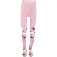 Ewers Strømpebukser brun / pink / hvid
