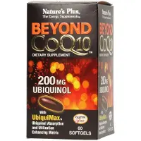NaturesPlus , Beyond CoQ10 Ubiquinol, 200 mg, 60 Bløde Gel