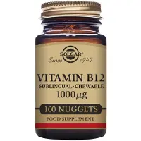 Solgar Vit B12 1000mcg 100 Enheder