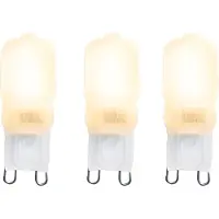 LUEDD Sæt med 3 G9 LED pærer CUTE PC 2W 200lm 2700K