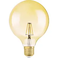 Osram Globepære LED E27 4W 2400K vintage 1906