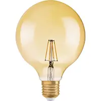 Osram LED pære E27 6,5W 2400K dæmpbar vintage 1906